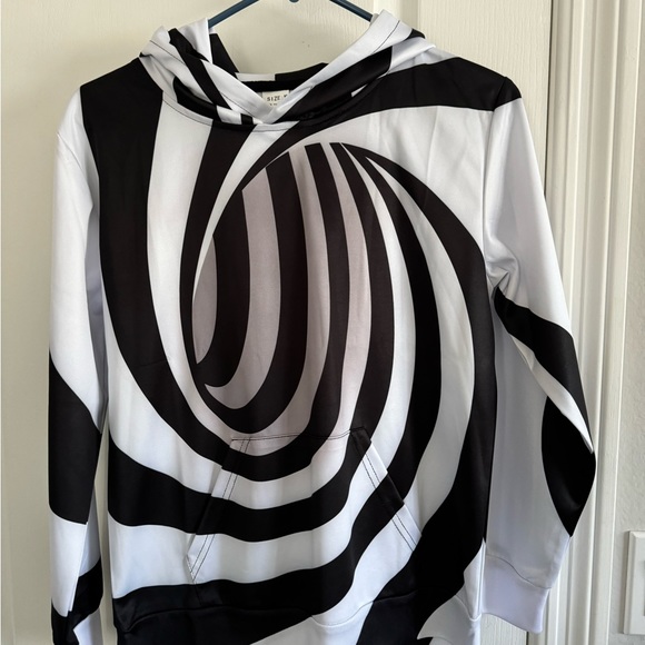 New Never Worn: Ahegao Boys Hoodie Sweatshirt 3D Prints with Pockets Size Med - Picture 9 of 13